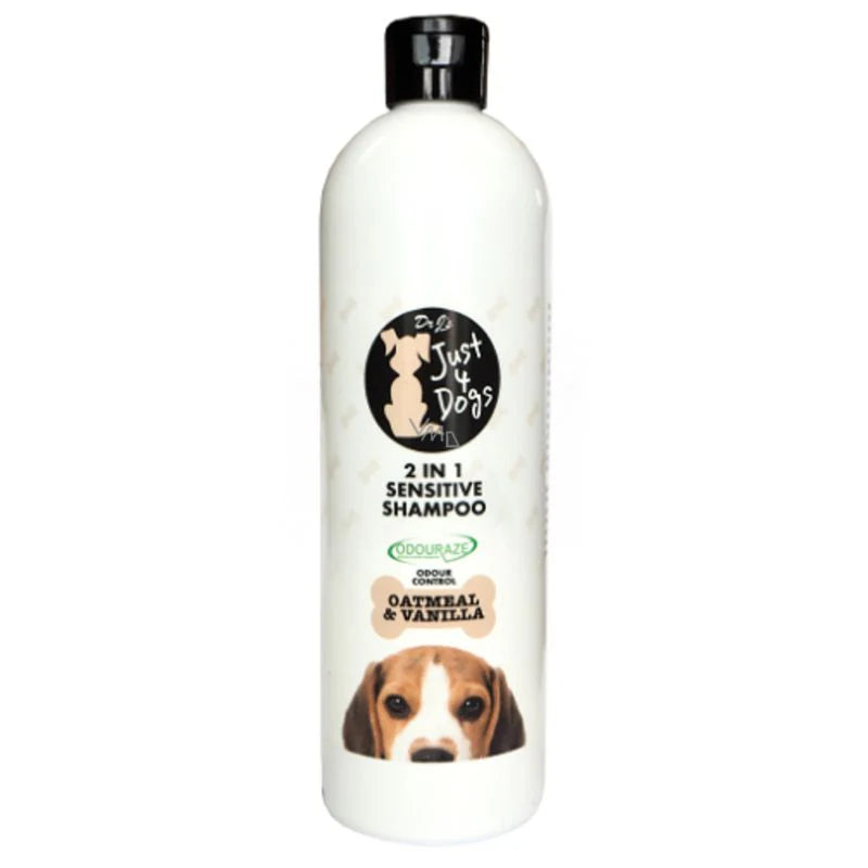 Just 4 Dogs Shampoo 2 In 1 Sensitive - Oatmeal - Dollars and Sense