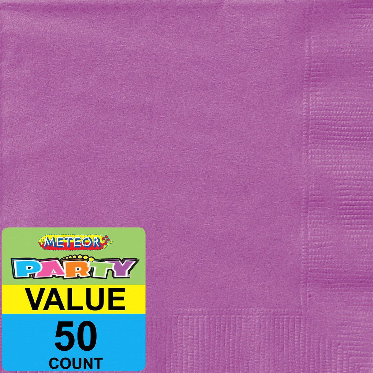 Lunch Napkins - Pretty Purple - Dollars and Sense