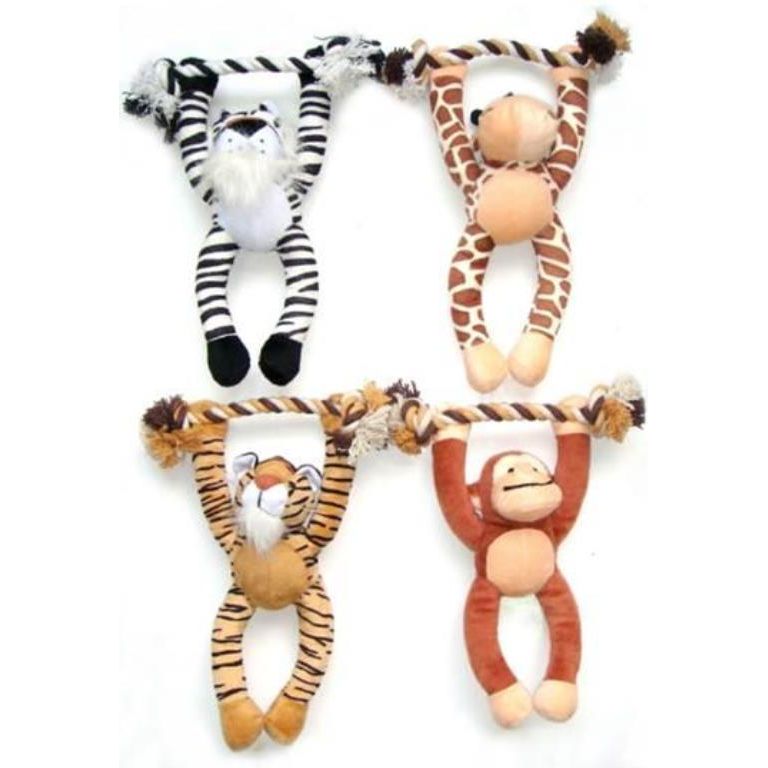 Plush Zoo Animal Dog Toy - Jumbo - Dollars and Sense