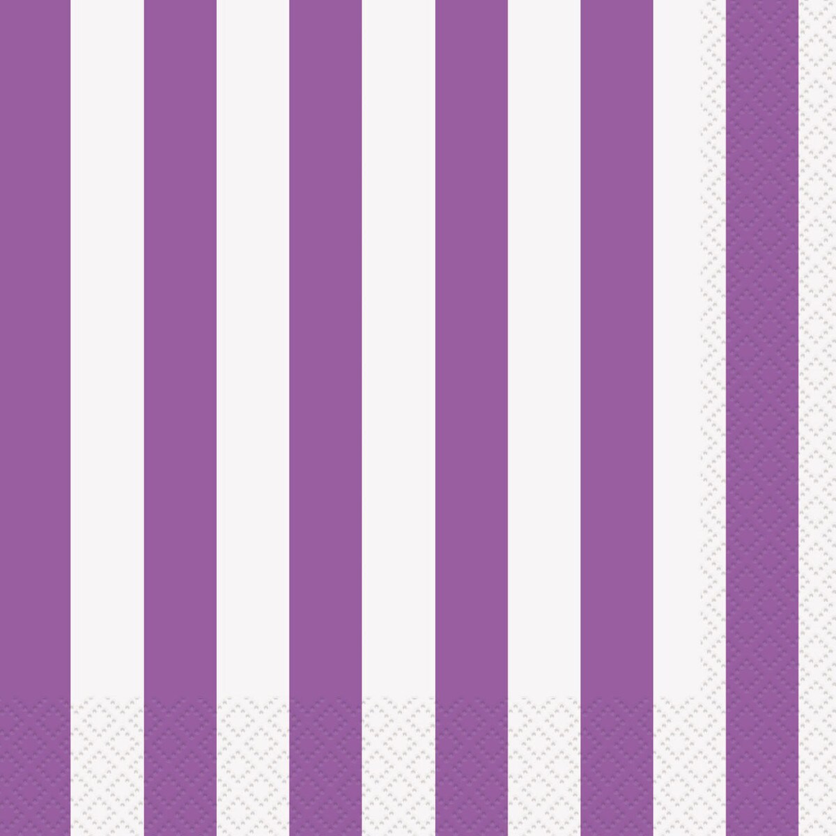 Stripes Beverage Napkins - Pretty Purple - Dollars and Sense