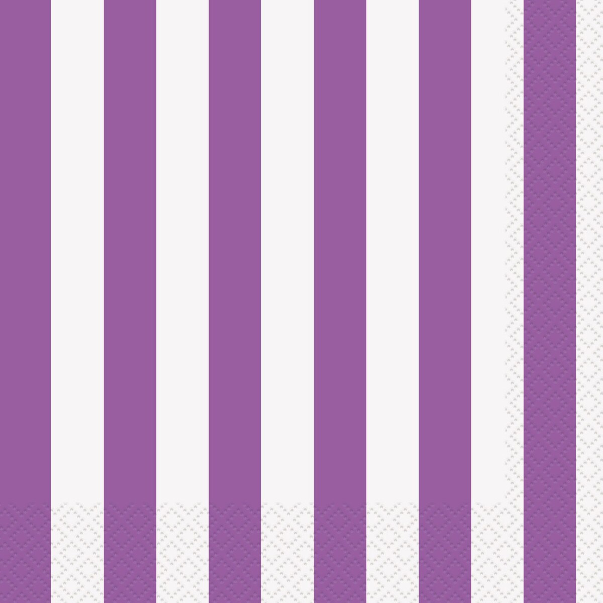 Stripes Lunch Napkins - Pretty Purple - Dollars and Sense