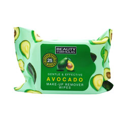 Beauty Formulas Make Up Remover Wipes - Avocado - Dollars and Sense