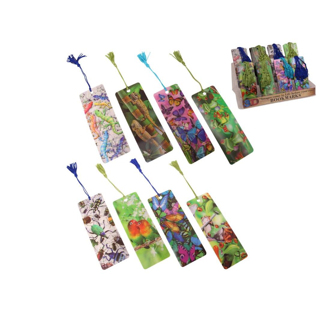 3D Bookmark Rainforest 15cm SKU 3DBMRF - Dollars and Sense
