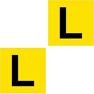 Magnet L Plates - Yellow - Dollars and Sense