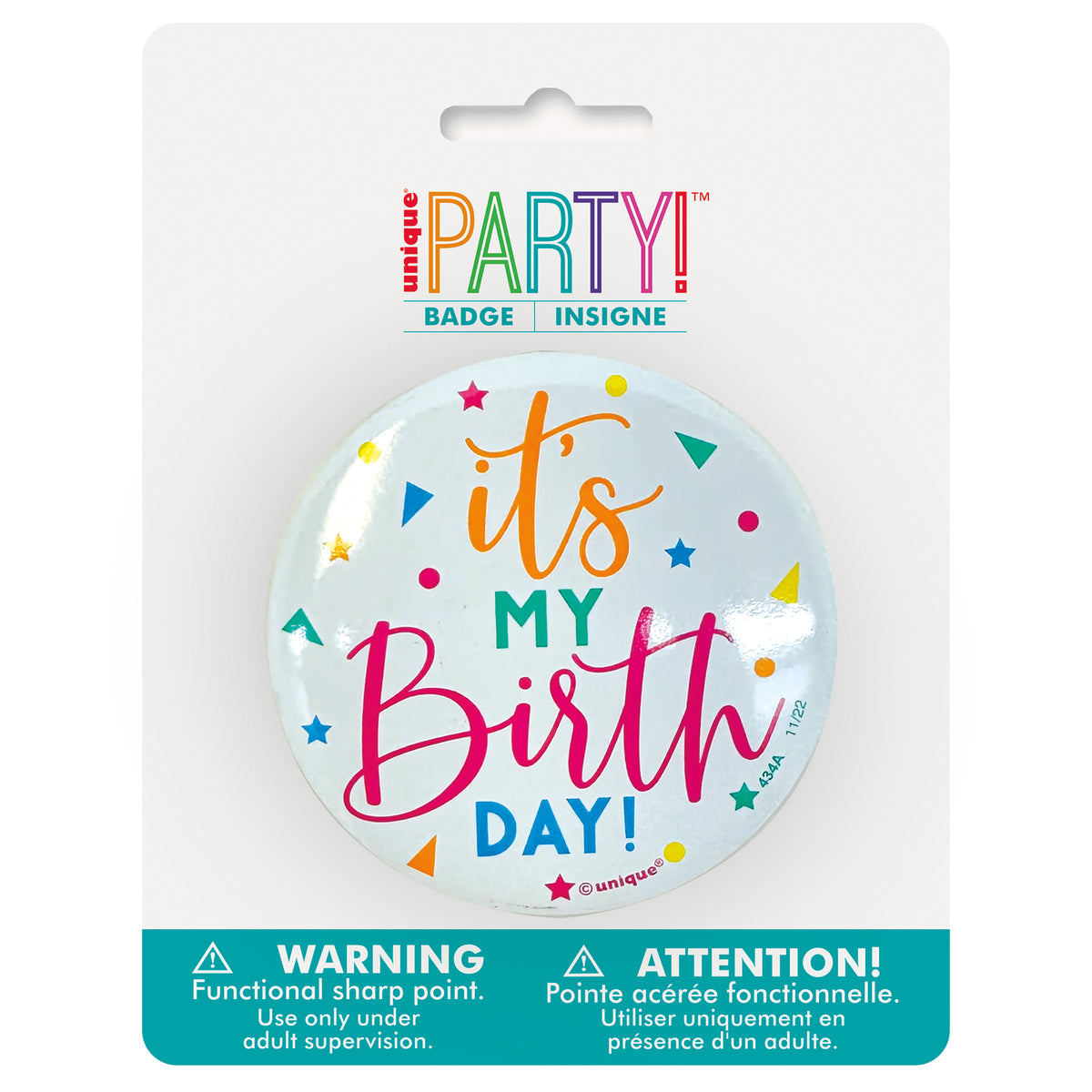Its My Birthday Badge - Dollars and Sense