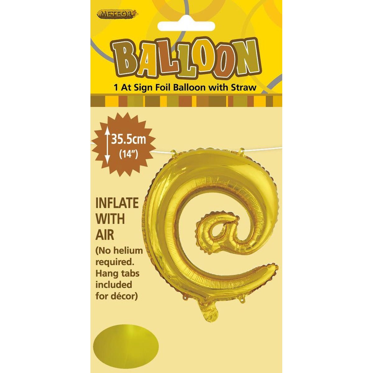 Alphabet @ Foil Balloon - Gold - Dollars and Sense