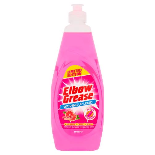 Elbow Grease - Pink Dish Washing Liquid - Dollars and Sense
