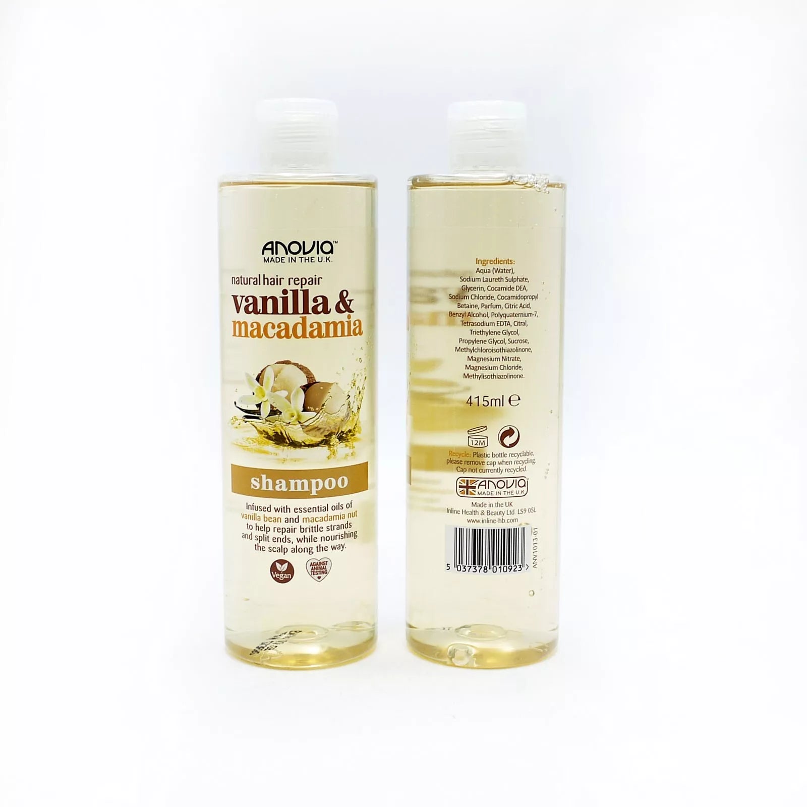 Anovia Shampoo Vanilla & Macadamia - Dollars and Sense