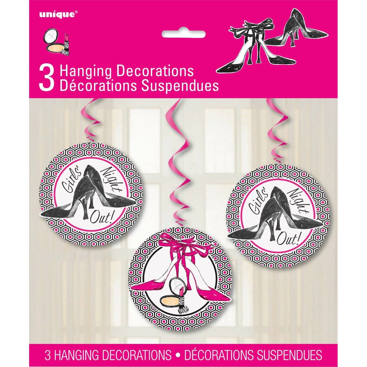 Girls Night Out - Swirl Decorations - Dollars and Sense