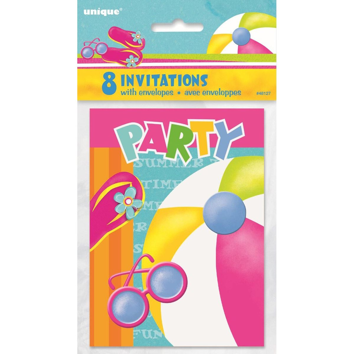 Pool Party - Invitations - Dollars and Sense