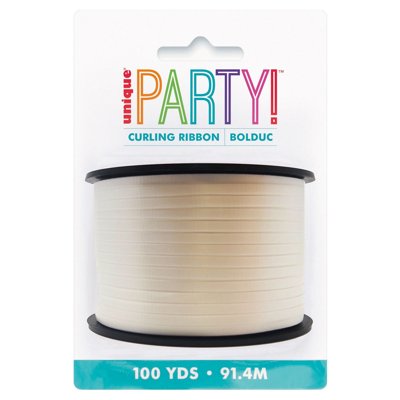 Curling Ribbon - White SKU 48621 - Dollars and Sense