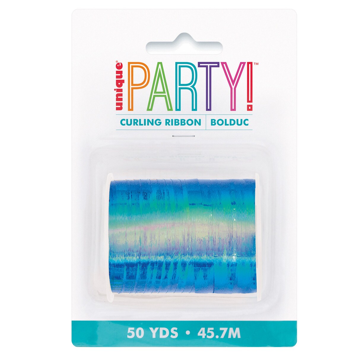 Curling Ribbon - Blue Iridescent - Dollars and Sense