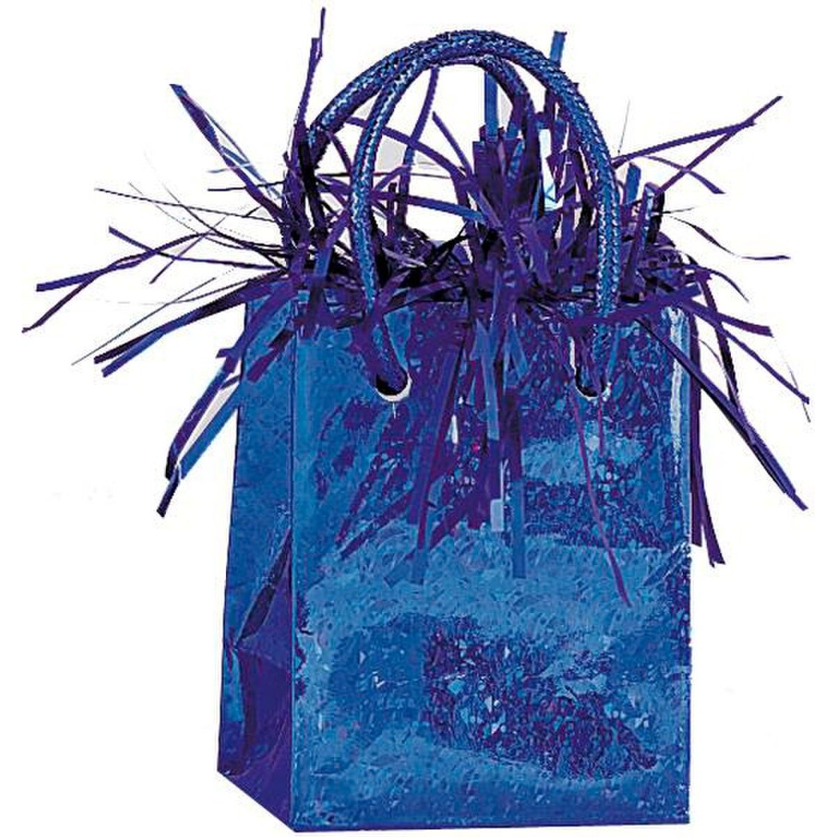 Gift Bag Balloon Weight - Prismatic Royal Blue - Dollars and Sense