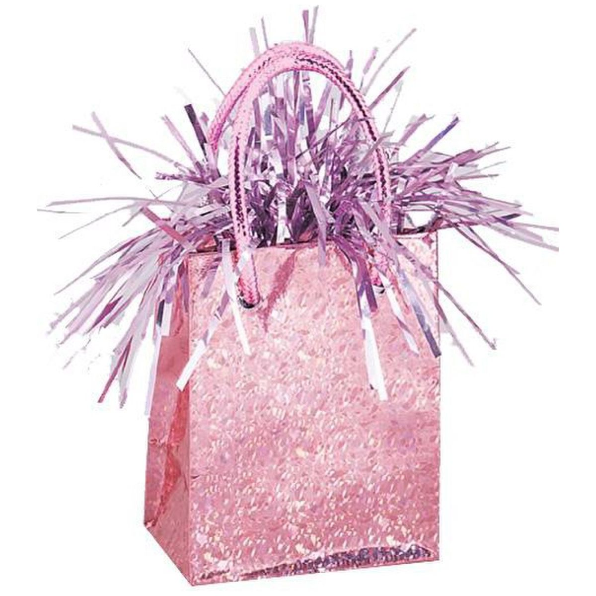 Gift Bag Balloon Weight - Prismatic Pastel Pink - Dollars and Sense