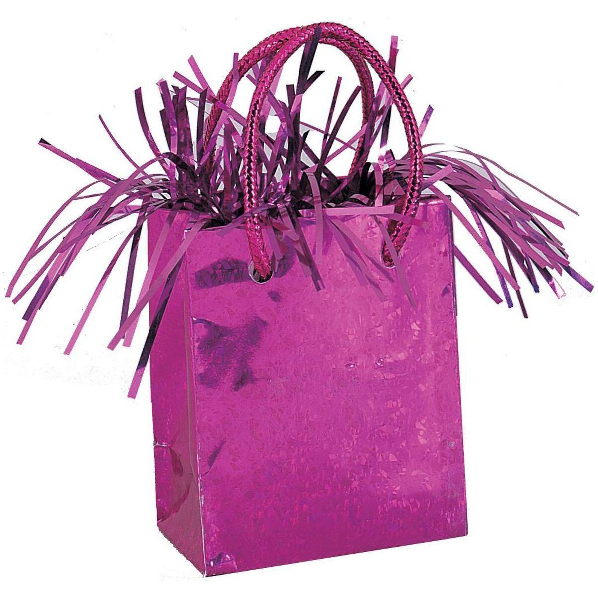 Gift Bag Balloon Weight - Prismatic Hot Pink - Dollars and Sense