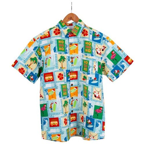 Christmas Hawaiian Shirt Adults - Dollars and Sense