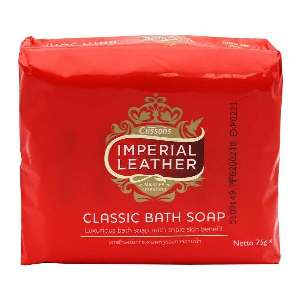 Imperial Leather Classic Soap Bar 4 x 75g Pack