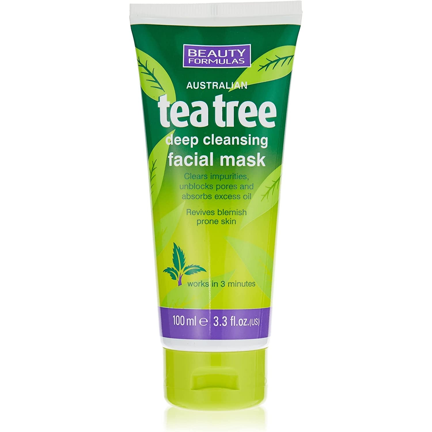 Beauty Formulas Tea Tree Deep Clean Face Mask - Dollars and Sense