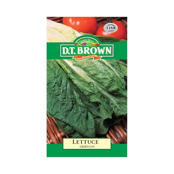 DT Brown Lettuce Green Cos Seeds