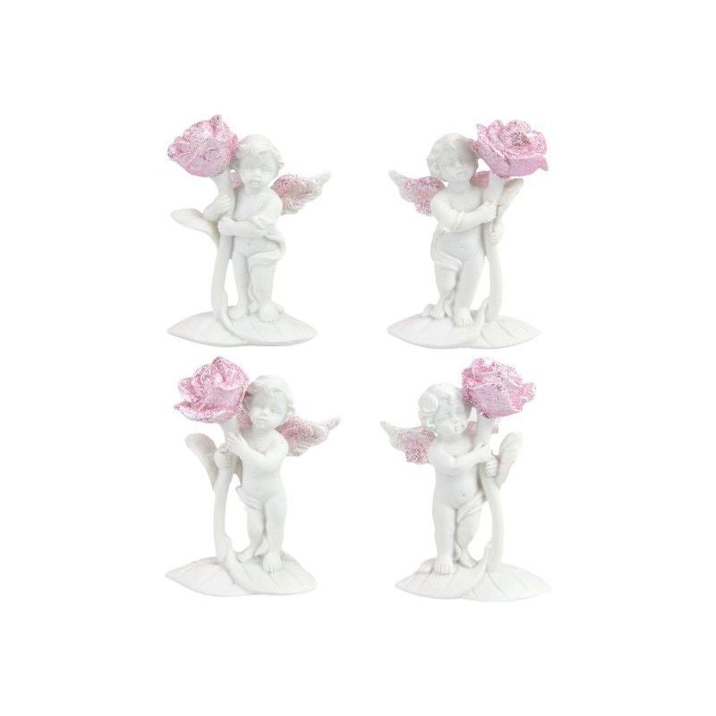 Cherub with Pink Glitter - Standing - Dollars and Sense