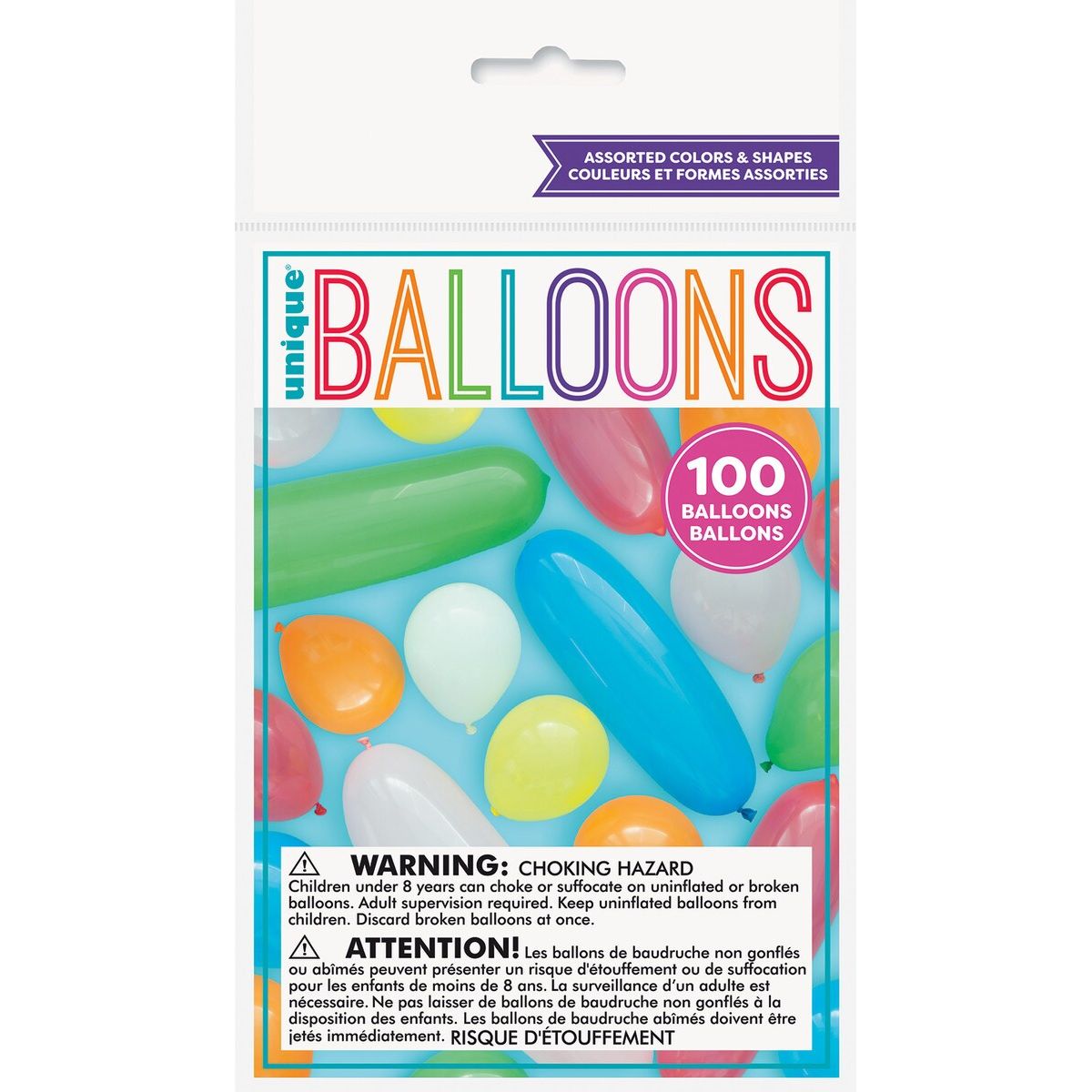 Party Balloons - Assorted Colours & Shapes - Dollars and Sense