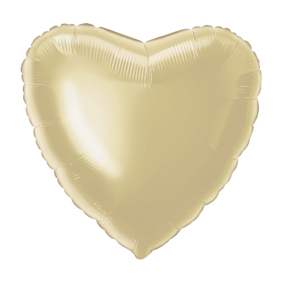 Heart Foil Balloon - Champagne Gold - Dollars and Sense