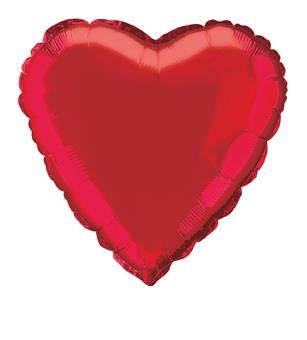 Heart Foil Balloon - Red - Dollars and Sense
