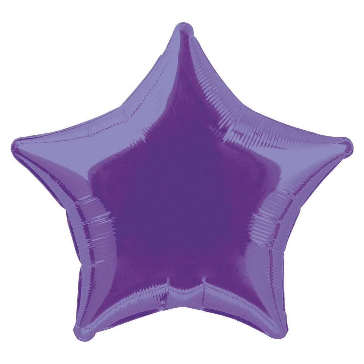 Purple Star 20In Foil Balloon Package - Dollars and Sense
