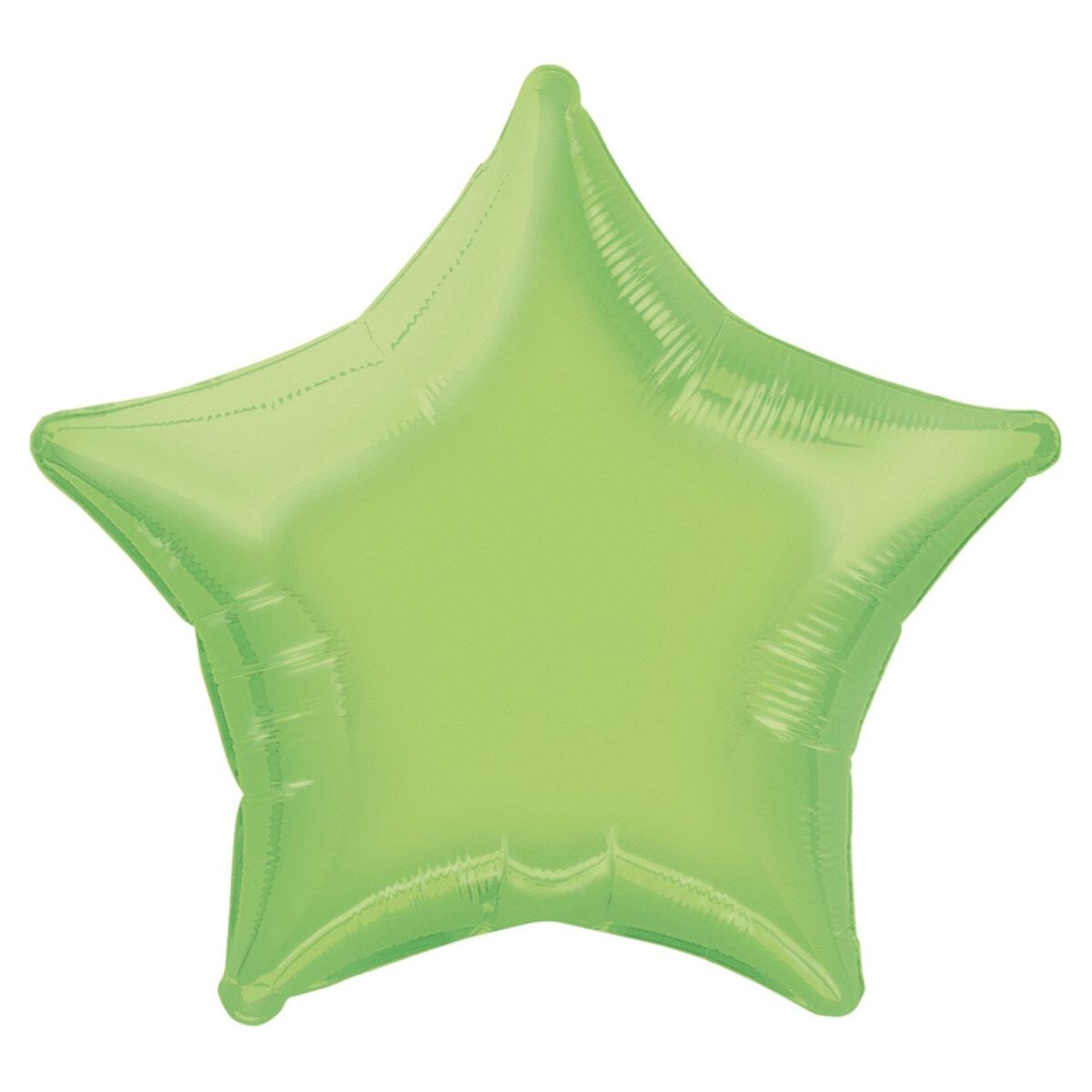 Star Foil Balloon - Lime Green - Dollars and Sense
