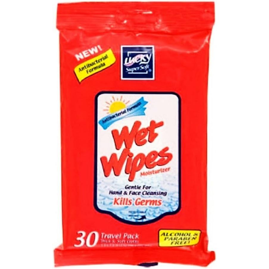 Lucky Antibacterial Wet Wipes - Dollars and Sense