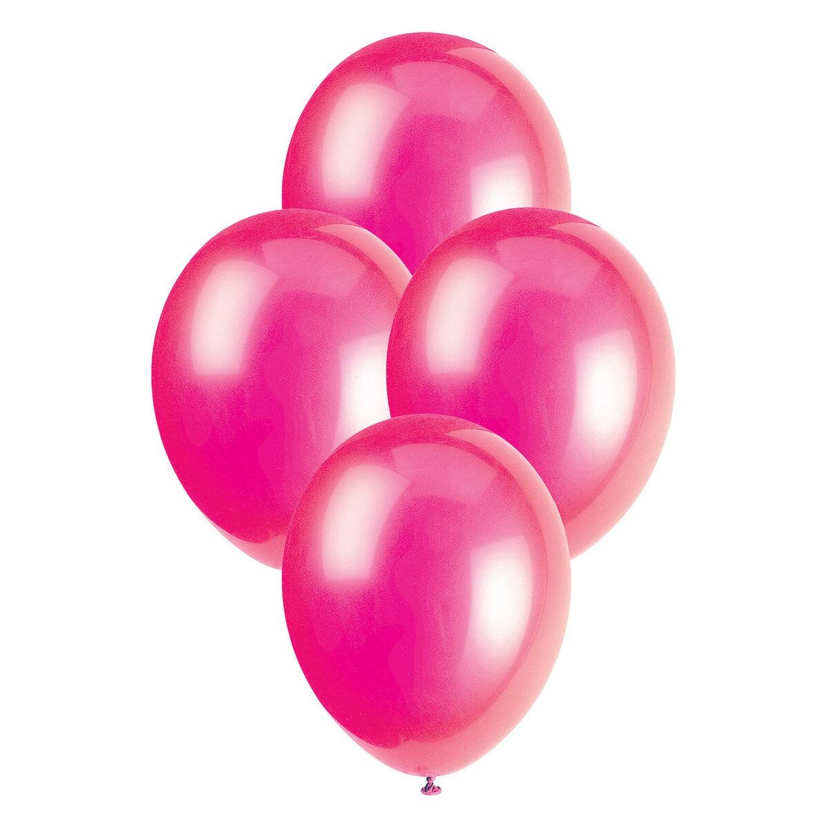 Premium Crystal Latex Balloons - Fuchsia - Dollars and Sense