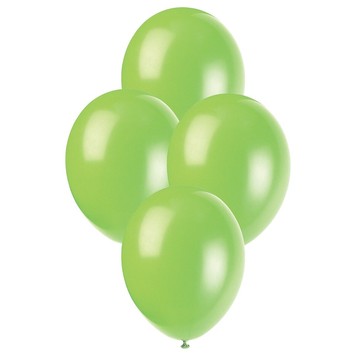 Premium Latex Balloons - Neon Lime Green - Dollars and Sense