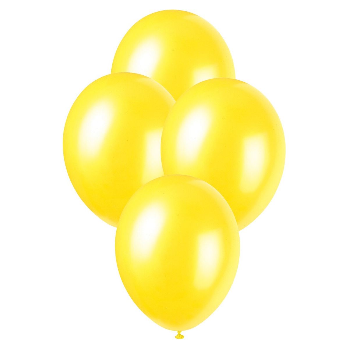 Premium Pearl Latex Balloons - Cajun Yellow - Dollars and Sense