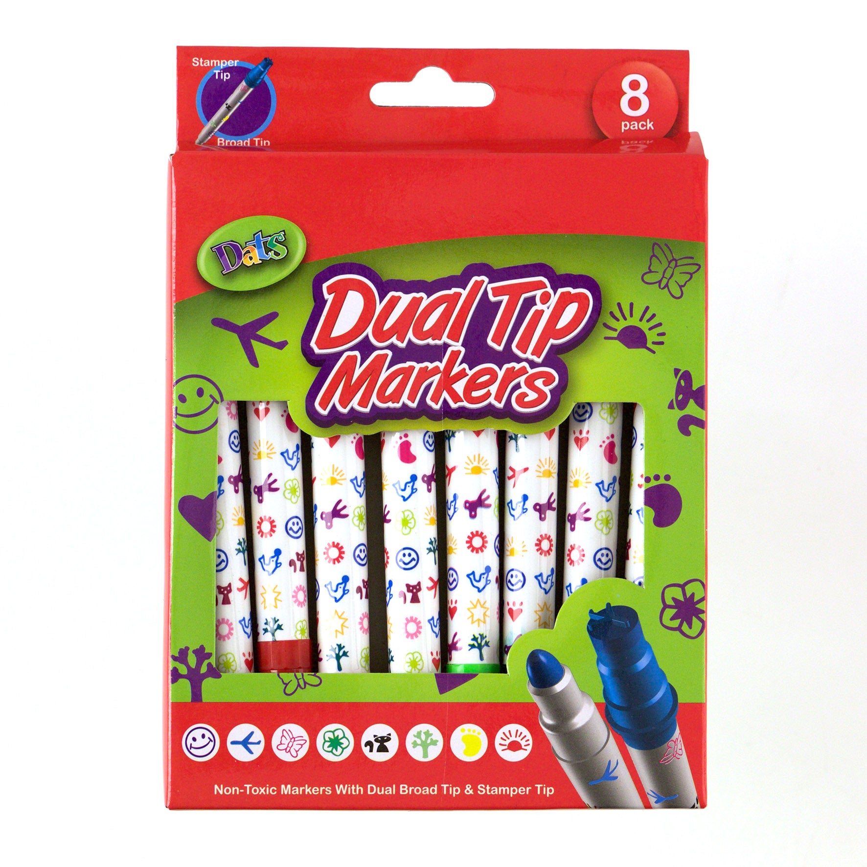 Stamp Markers - Dual Tips - Dollars and Sense