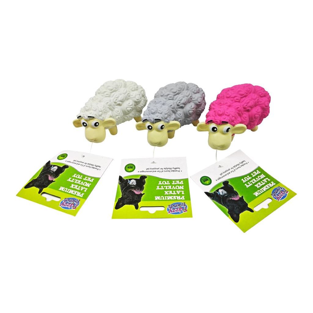 Novelty Sheep Dog Toy - Latex - Dollars and Sense