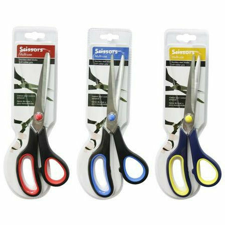 Scissors Soft Rubber Grip - Large - Dollars and Sense