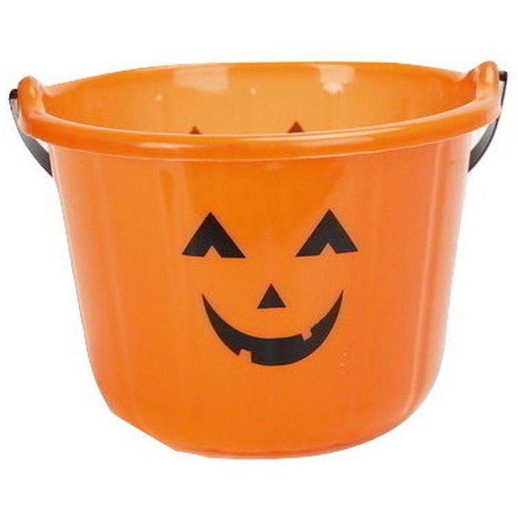 Halloween Trick or Treat Bucket - Orange - Dollars and Sense