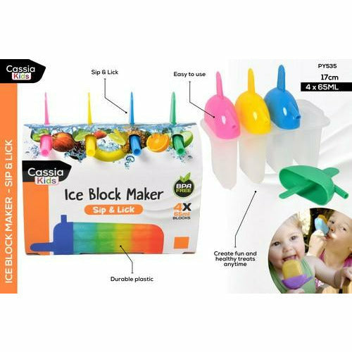 Kids Ice Block Maker Sip and Lick - Dollars and Sense
