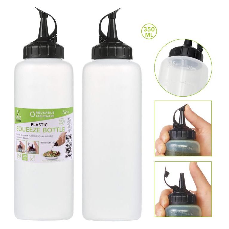 Plastic Squeeze Bottle - Mini - Dollars and Sense