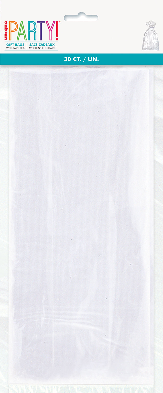 Loot Party Bags - Clear - Dollars and Sense