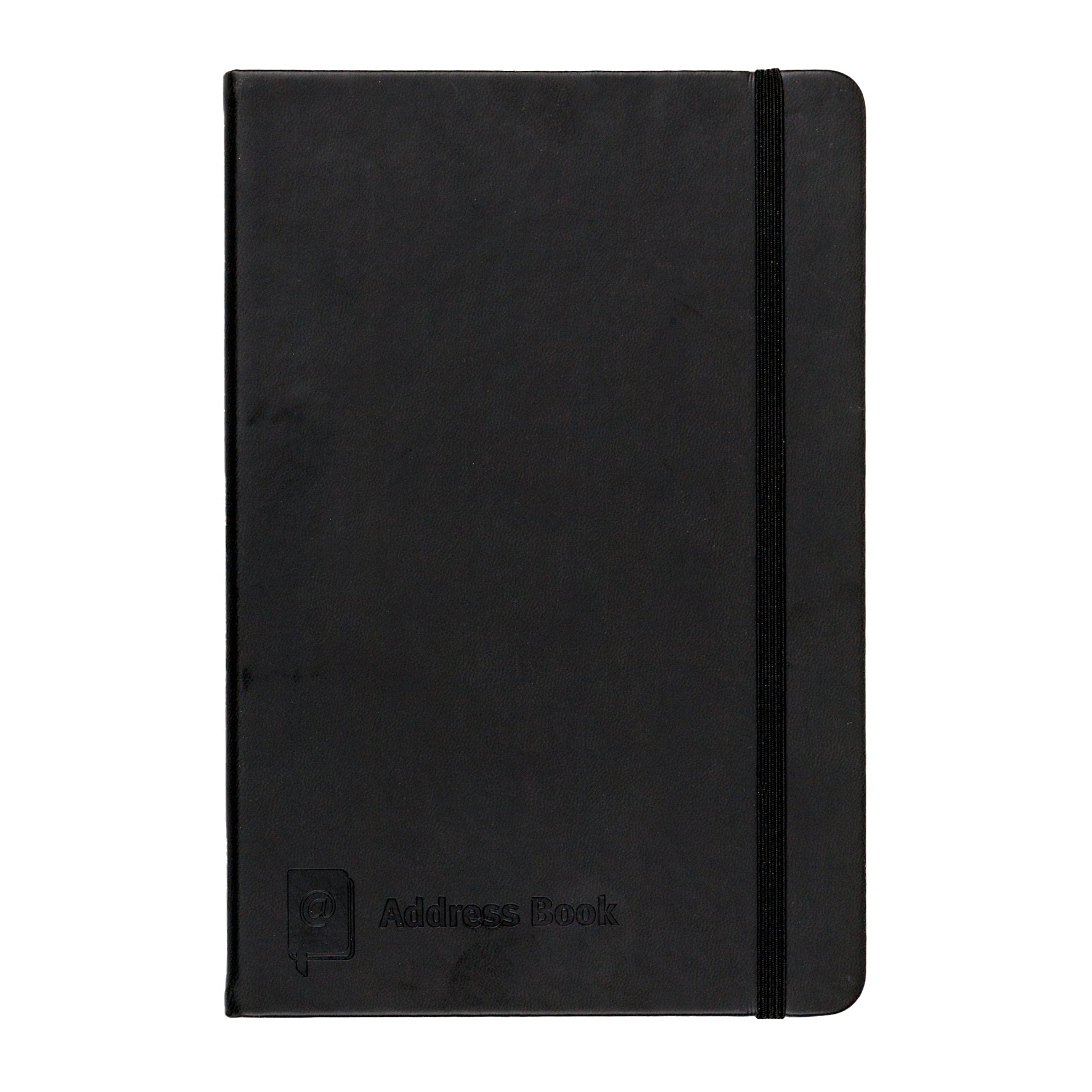Address Book PU Cover - Black - Dollars and Sense