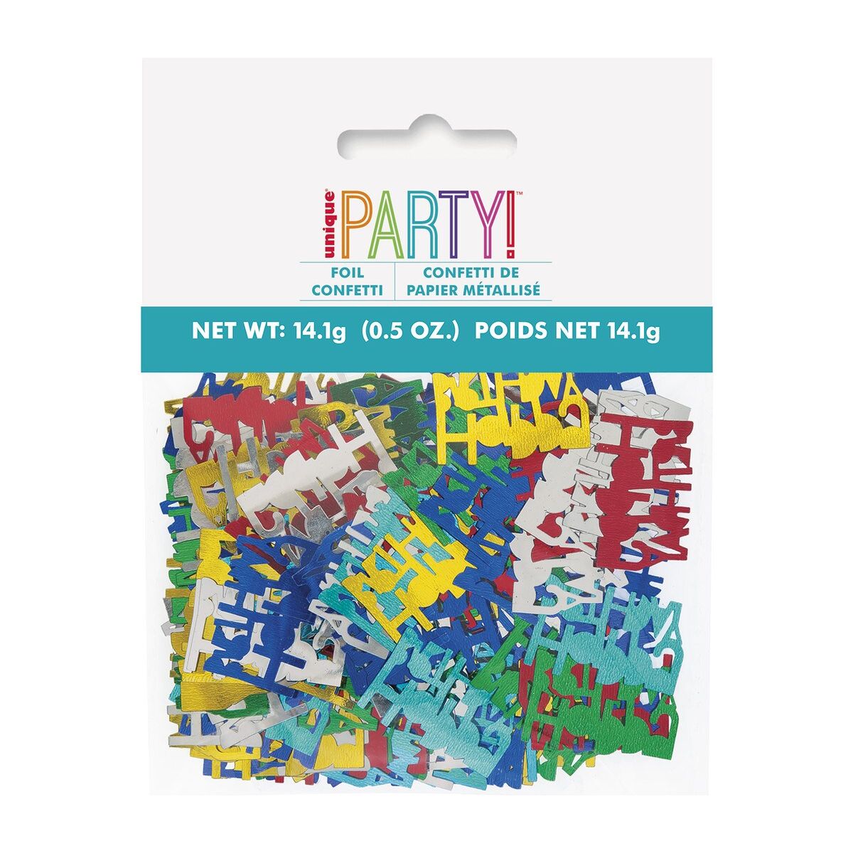 Foil Confetti - Happy Birthday - Dollars and Sense