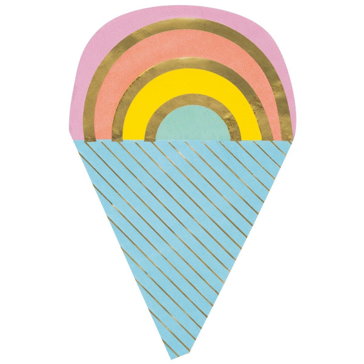 Lunch Napkins - Ice Cream Shaped - Dollars and Sense