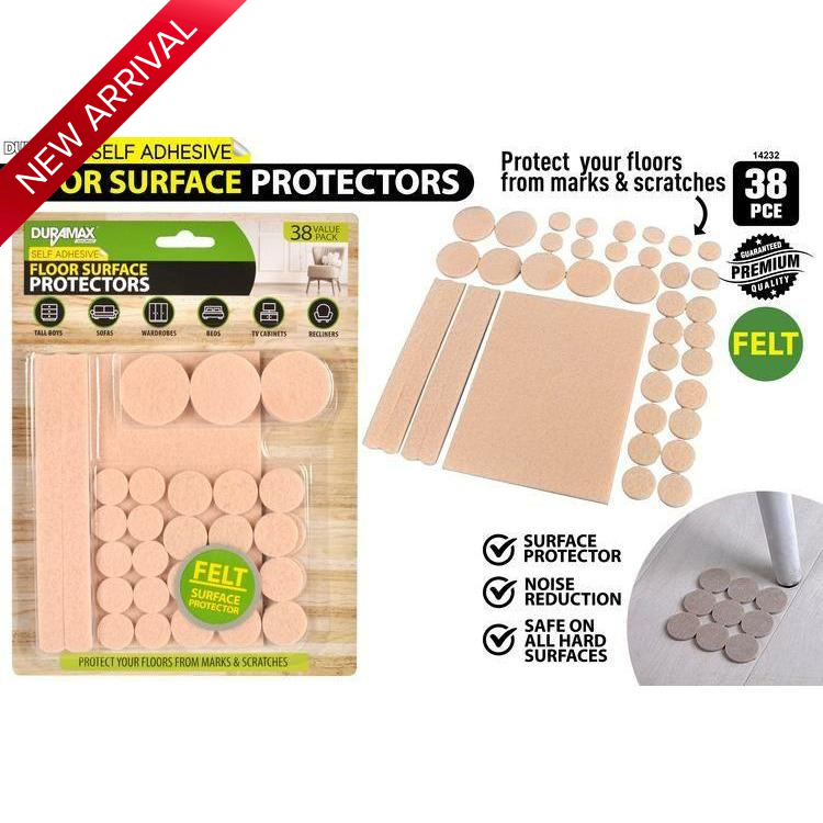 Self-Adhesive Felt Pads Cream - Dollars and Sense