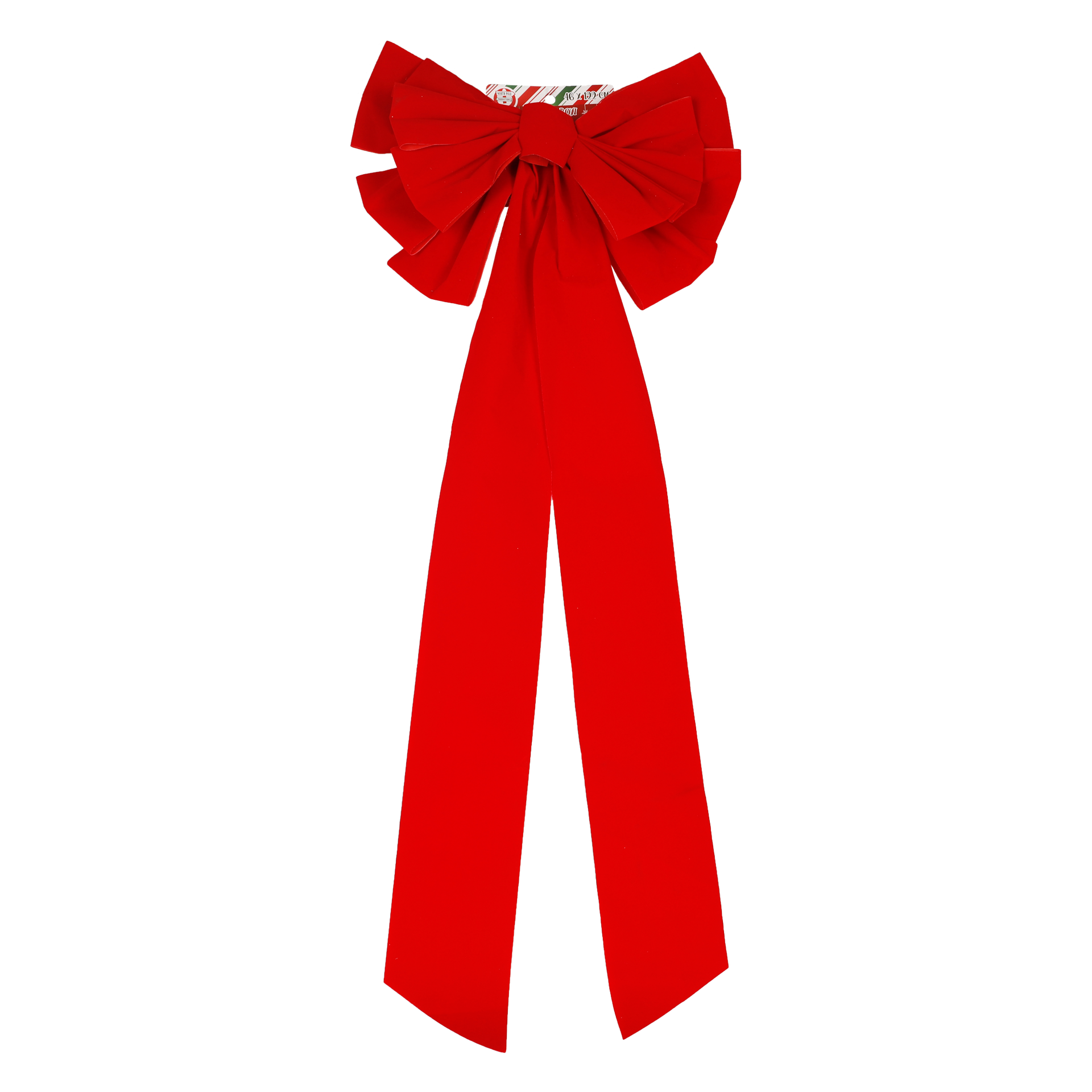 Christmas Bow - Flocked - Dollars and Sense