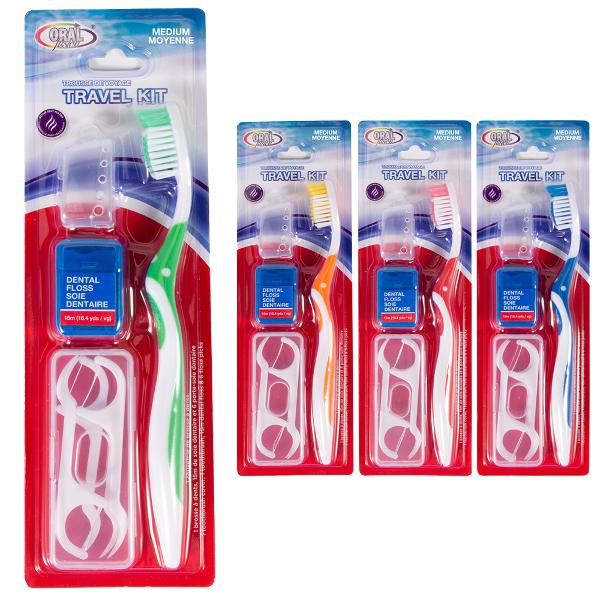 Oral Care Kit Mid Brush - Dollars and Sense