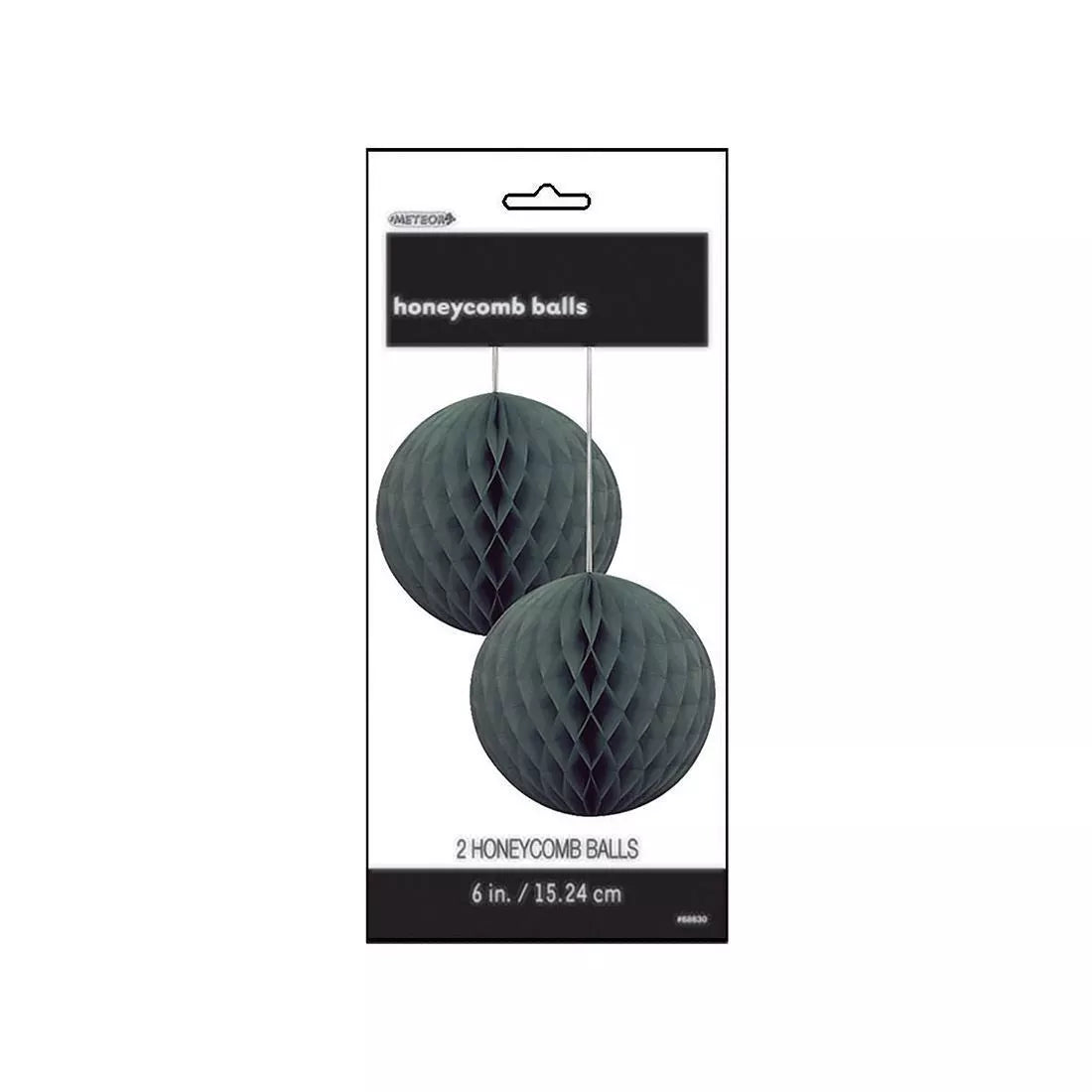 Honeycomb Balls - Midnight Black - Dollars and Sense