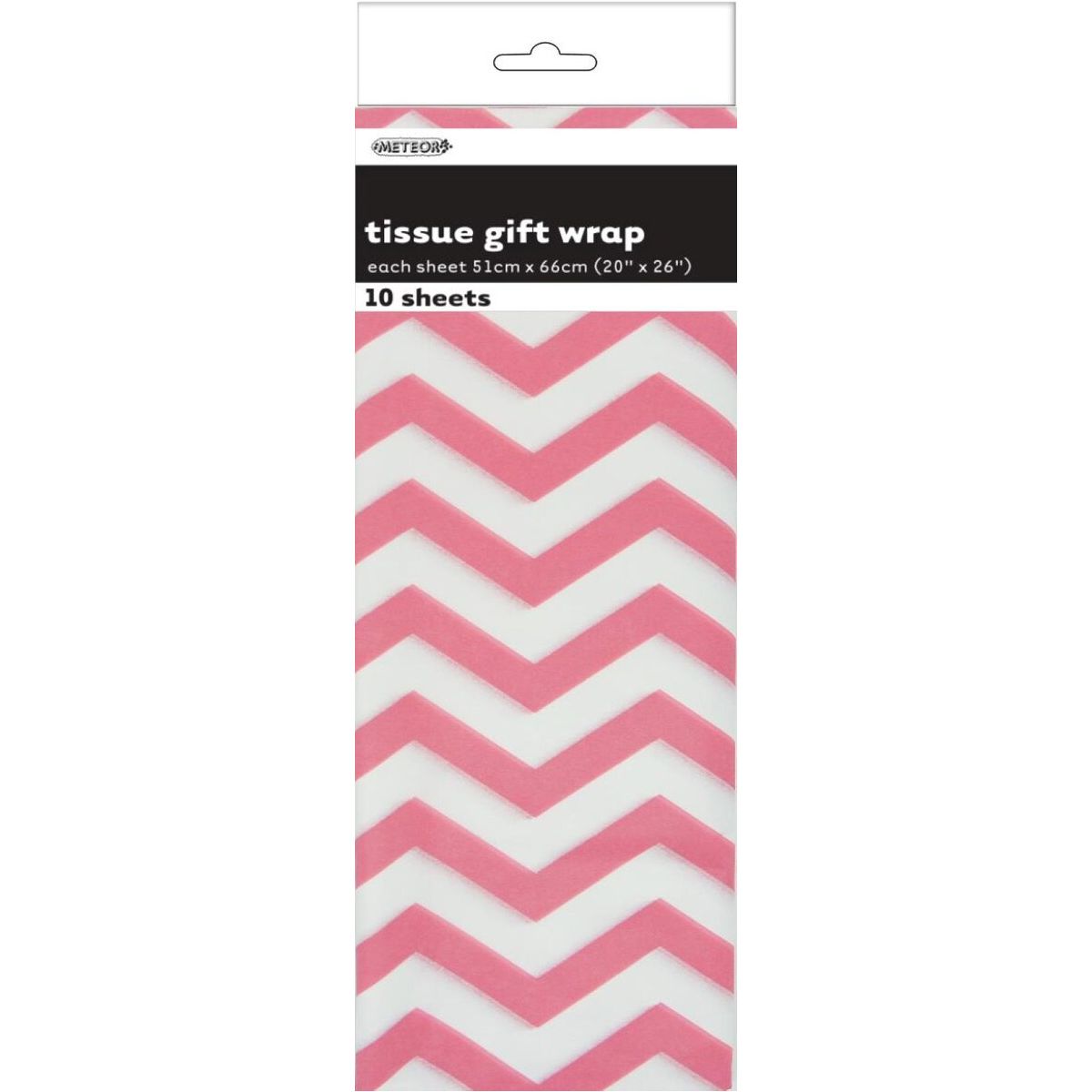 Chevron Tissue Sheets - Lovely Pink - Dollars and Sense