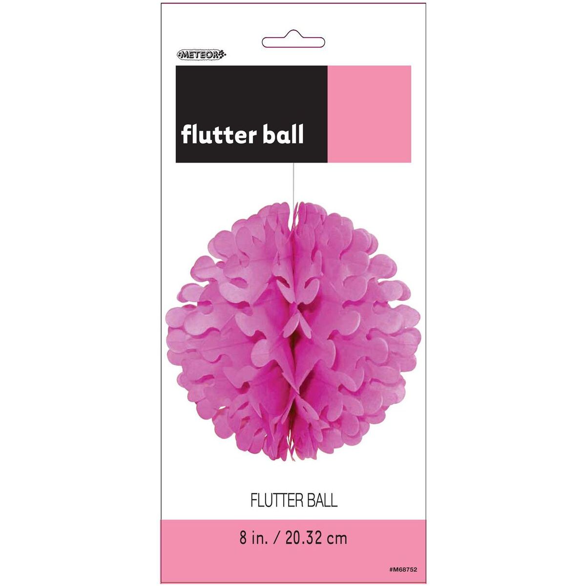 Flutter Ball Decoration - Hot Pink - Dollars and Sense