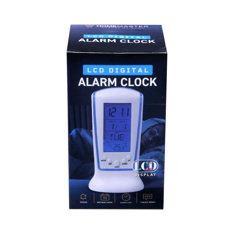Alarm Clock - LCD Digital - Dollars and Sense